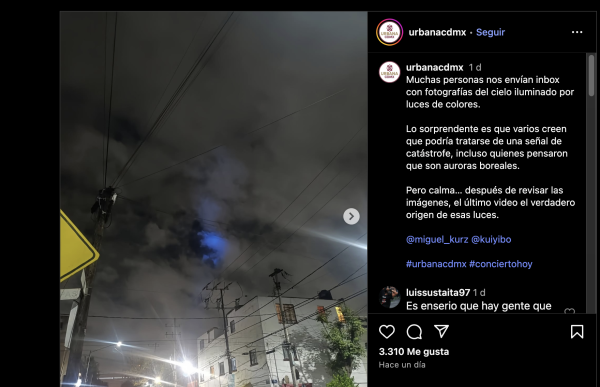 Fuente: Captura de pantalla de la publicación original hecha por UrbanaCDMX.